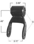 Chevrolet and GM leaf spring shackle M2247 measurements.