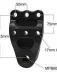 Freightliner leaf spring hanger MFL46542 measurements.