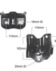 International and Ford leaf spring hanger MIH55593 measurements.