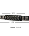 Kenworth leaf spring pin M5212 measurements.