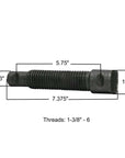 Kenworth leaf spring pin M5360 measurements.