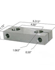 Kenworth shackle side bar M1214 measurements.