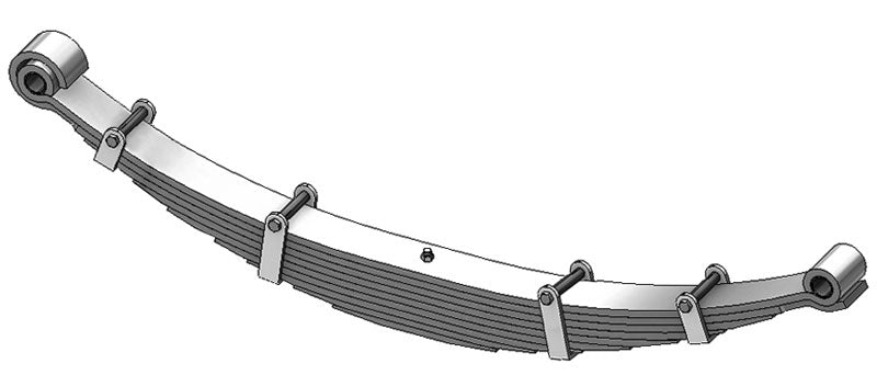 International S Series Front Leaf Spring - 9 Leaves - 55-856