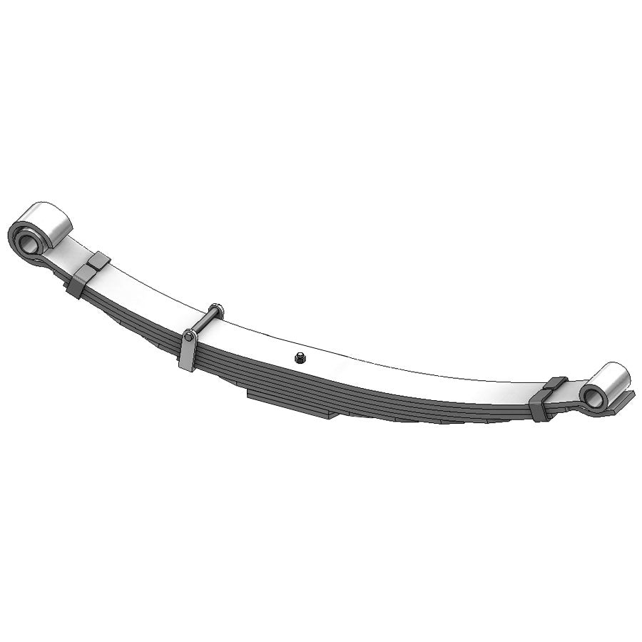 1978 - 1988 Navistar International S Series 1400-2100 And 2275-2675 Front  Leaf Spring - 7 Leaves - 55-896