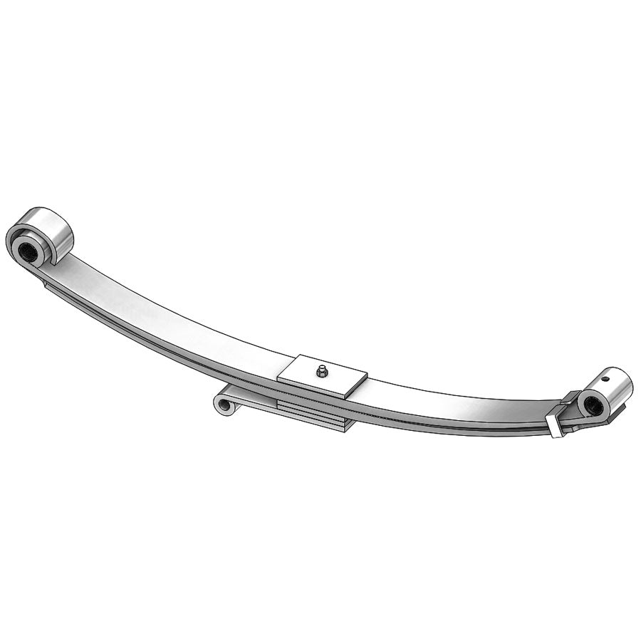 Kenworth W900B & W900L Front Leaf Spring -2 Leaves 3 Pads- 59-430