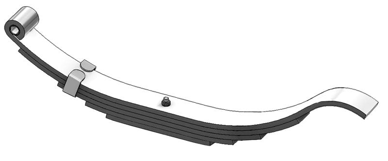 りりページ 21Spring 22個 TRA090 Trailer Composite Leaf Spring with Bump Stop - 1 Leaf