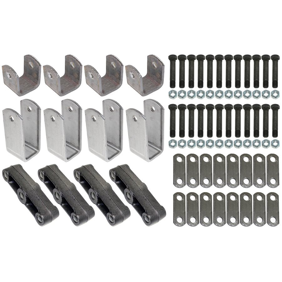 Triple Axle Trailer Hanger Kit 13/4" Double Eye Spring 4101