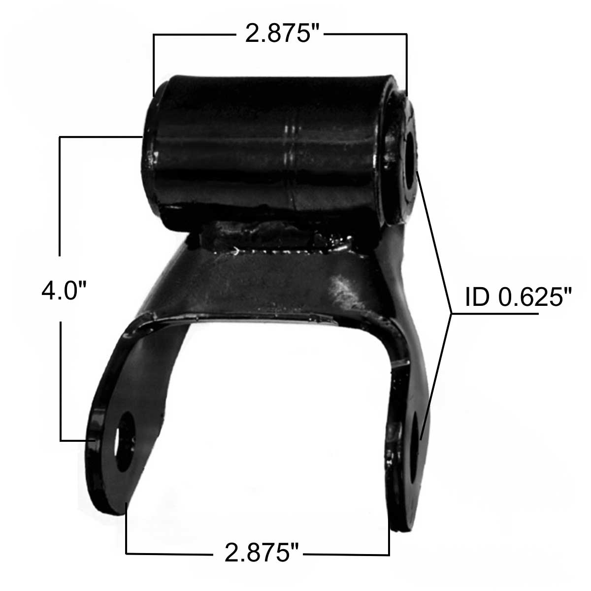 Shackle Spring Right 96 Dodge Ram 1500 Aftermarket Parts Pair Of Rear Leaf Spring Shackles ...