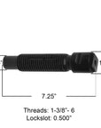 International shackle pin M5160 measurements.
