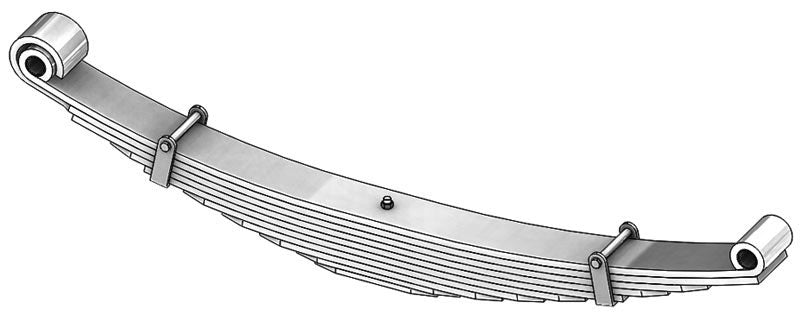 Freightliner Front Leaf Spring - 9 Leaves - 46-1482 – Spring Works