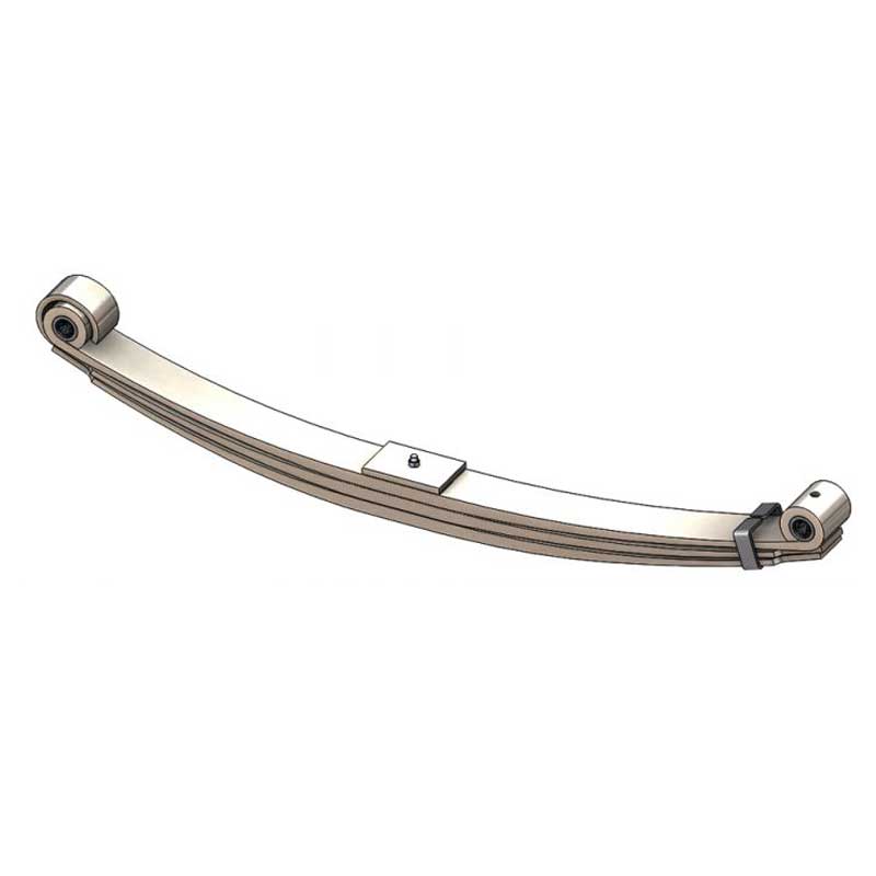 Kenworth & Peterbilt Front Leaf Spring - 3 Leaves 1 Pad - 59-594 ...
