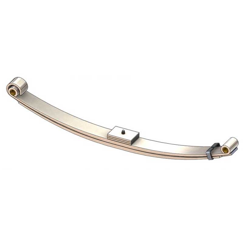 Peterbilt 387 Front Leaf Spring - 2 Leaves 3 Pads - 75-228 – Spring Works