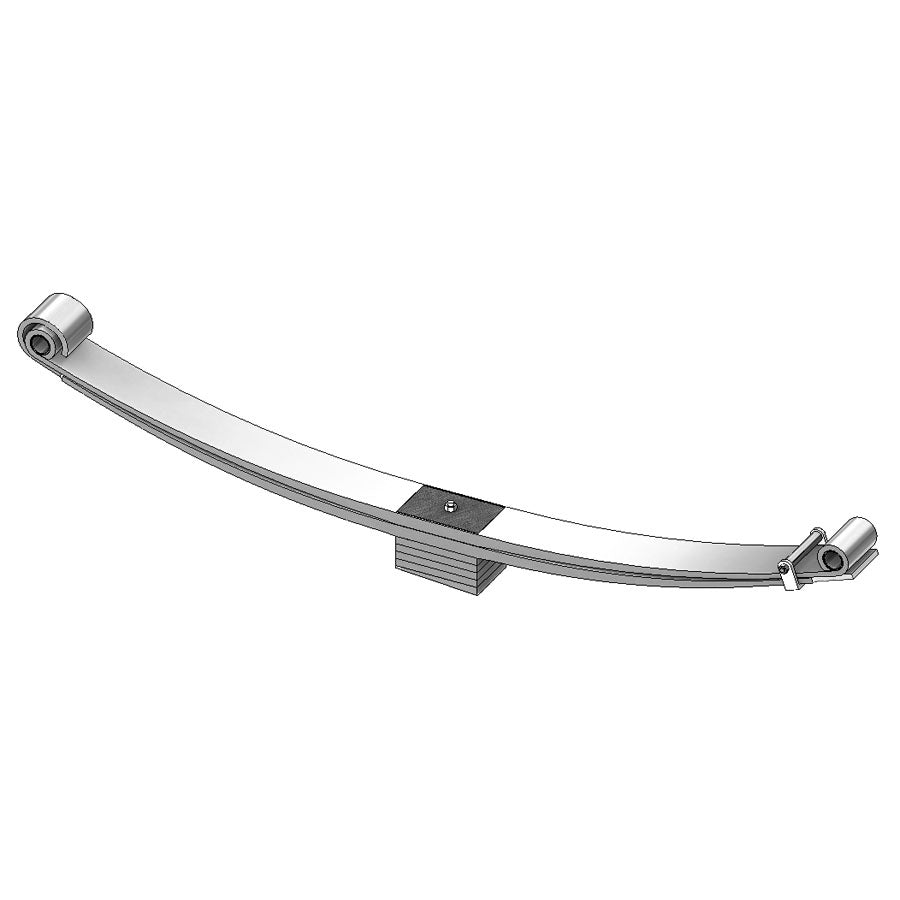 Ford L Series Front Leaf Spring - 2 Leaves 4 Pads - 43-680 – Spring Works