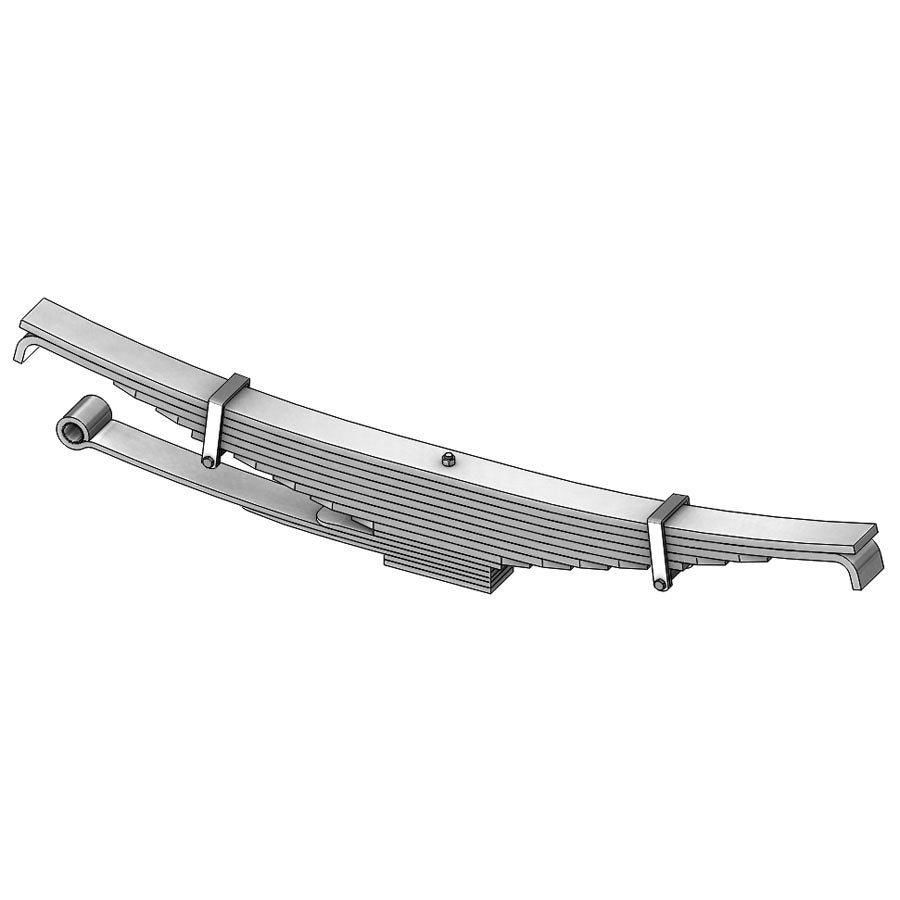 Hino Rear Leaf Spring - 13 Leaves 2 Pads - 54-295 – Spring Works