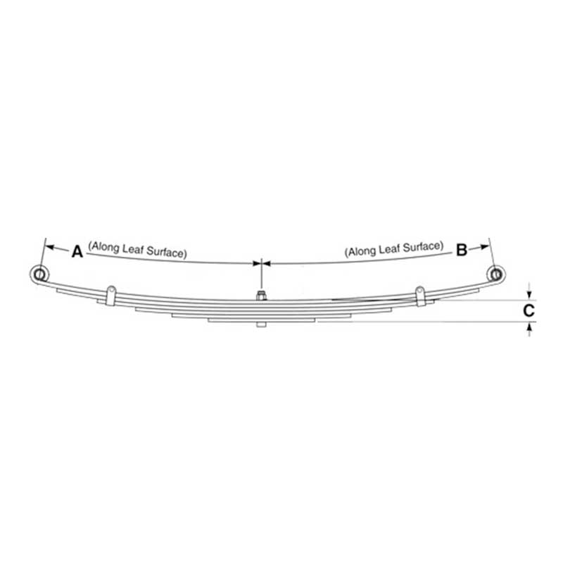 Chevy Corvette Rear Leaf Spring 21-213 – Spring Works