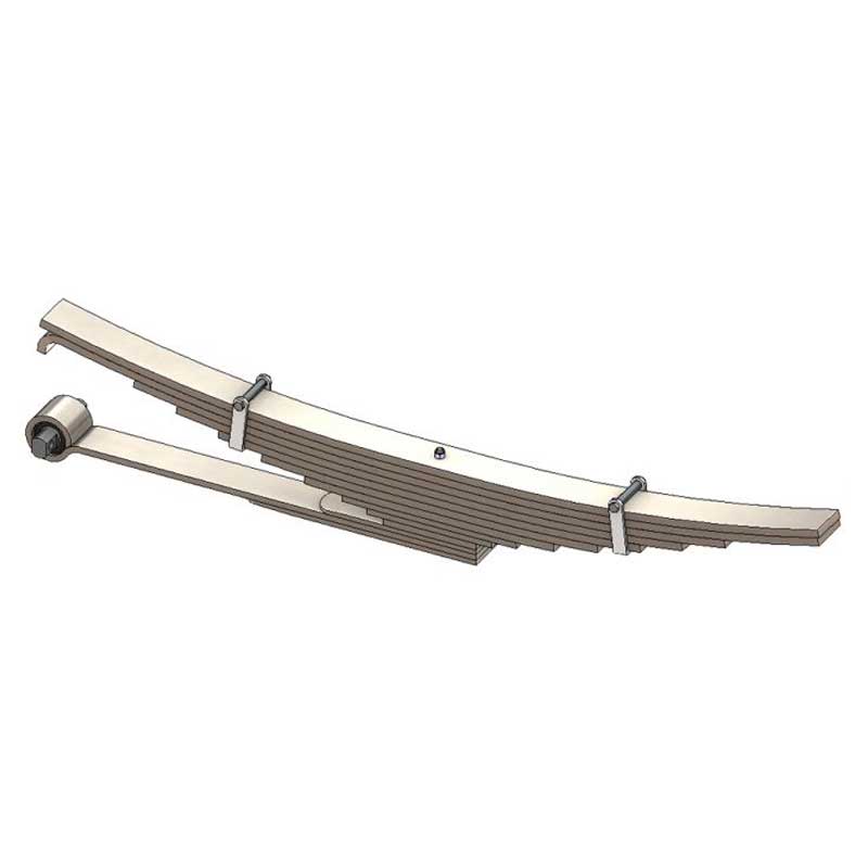 24675307 Volvo & Mack Rear Single Axle Leaf Spring - 13 Leaves - 96-1289 ...