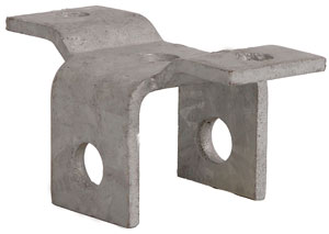 Trailer Double Eye Spring Hanger | 1-3/4